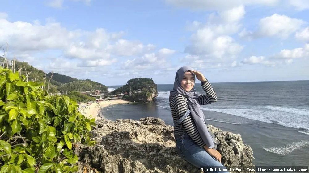 wisata Pantai Pulang Sawal yang menawan