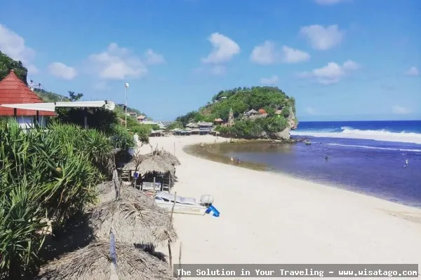 wisata Pantai Pulang Sawal yang mempesona