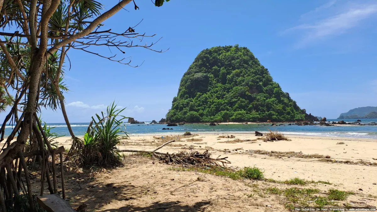 wisata Pantai Pulau Merah Banyuwangi indah