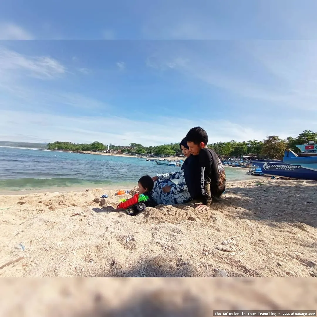wisata Pantai Rancabuaya Garut nan indah