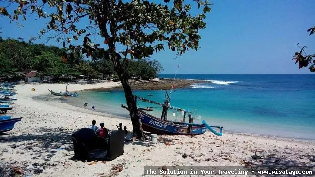 wisata Pantai Rancabuaya Garut yang indah