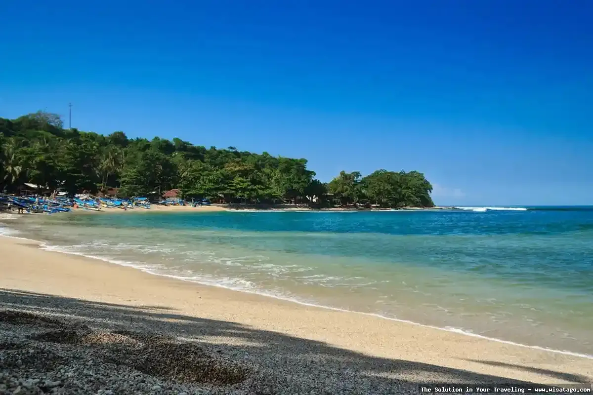 wisata Pantai Rancabuaya Garut yang indah
