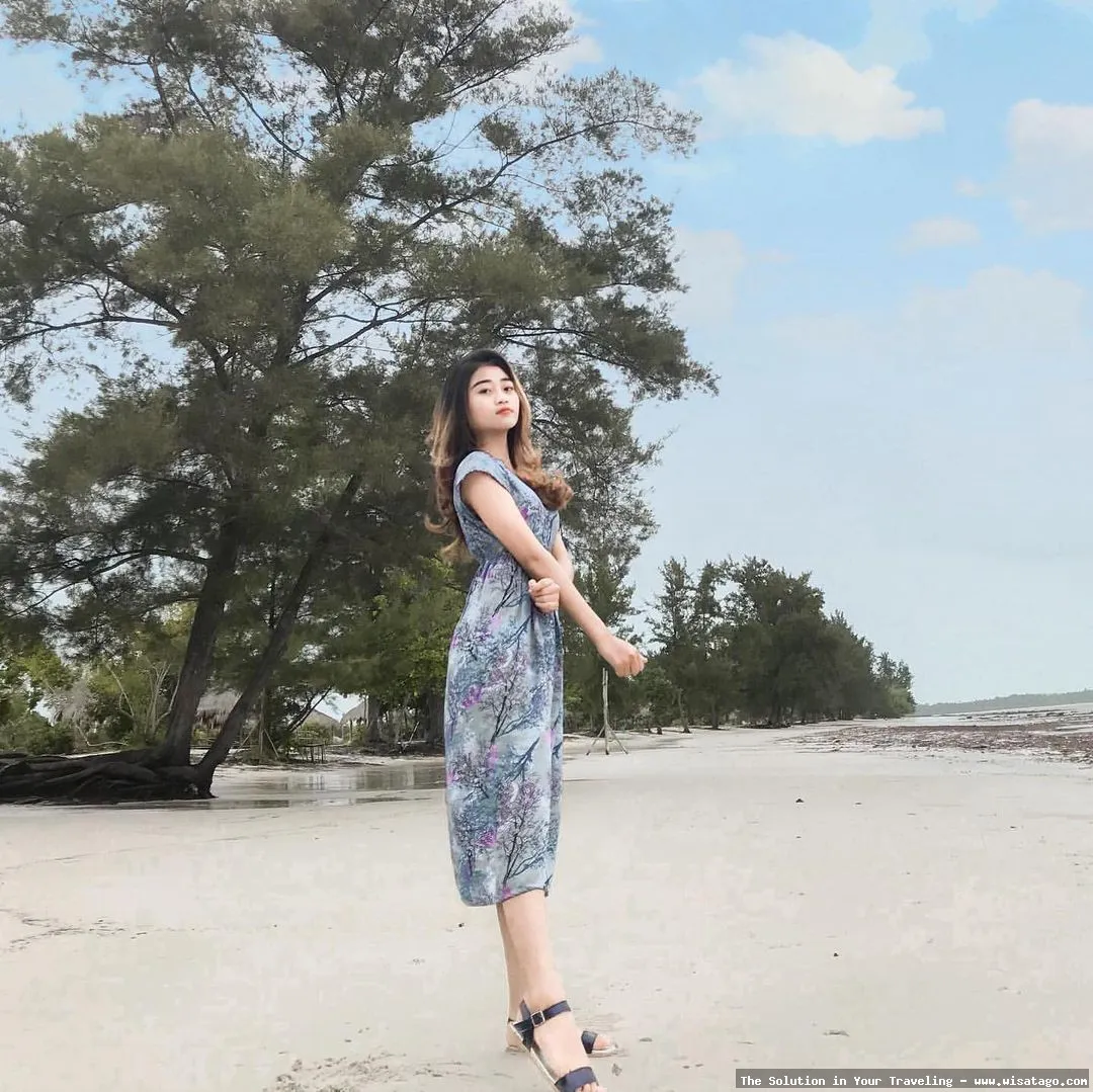 Wisata Pantai Reviola yang mempesona.