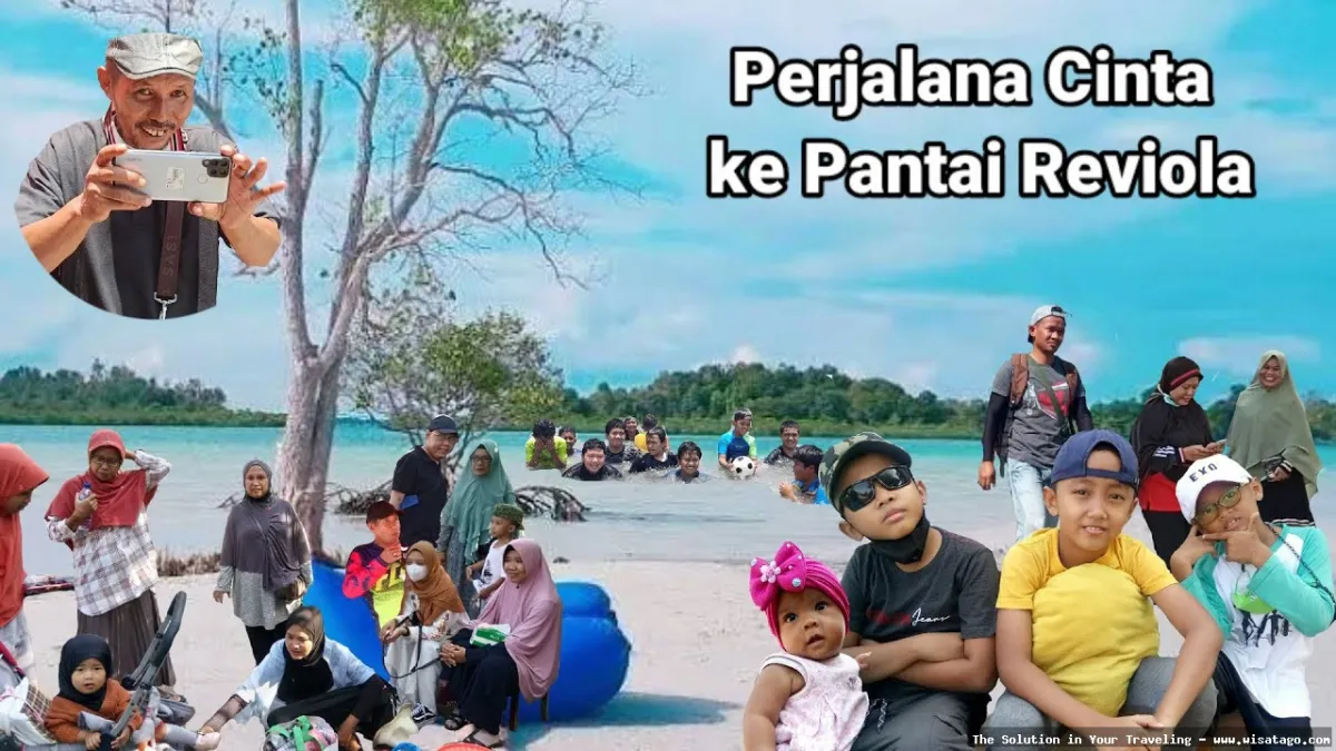 Wisata Pantai Reviola yang menawan