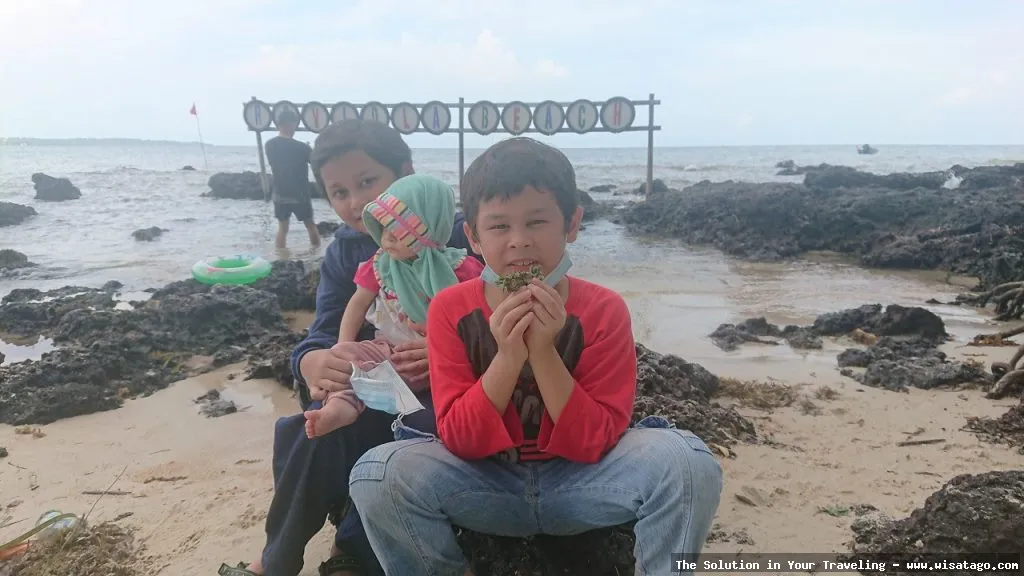 Wisata Pantai Reviola yang menawan