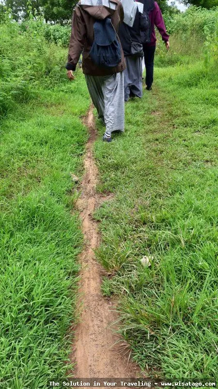 Wisata Pantai Rongkang yang mempesona.