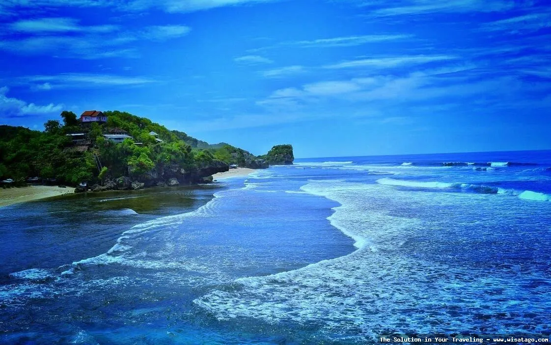 wisata Pantai Sadranan GunungKidul yang indah