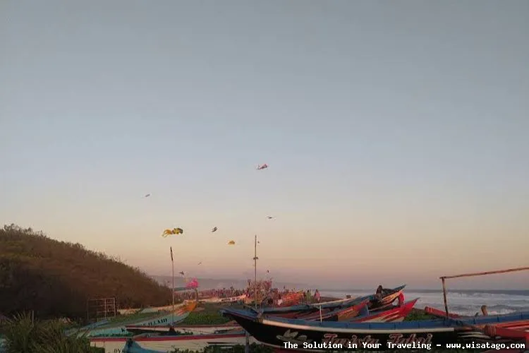 wisata Pantai Samas yang mempesona