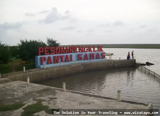 Wisata Pantai Samas, pemandangan memukau.