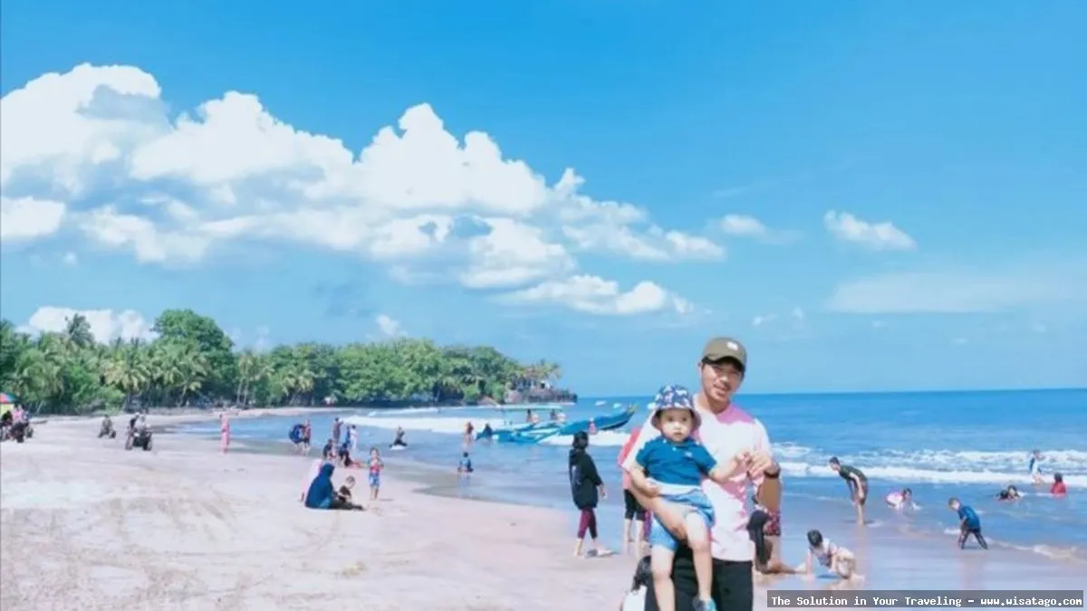 Wisata Pantai Sambolo yang memukau alami