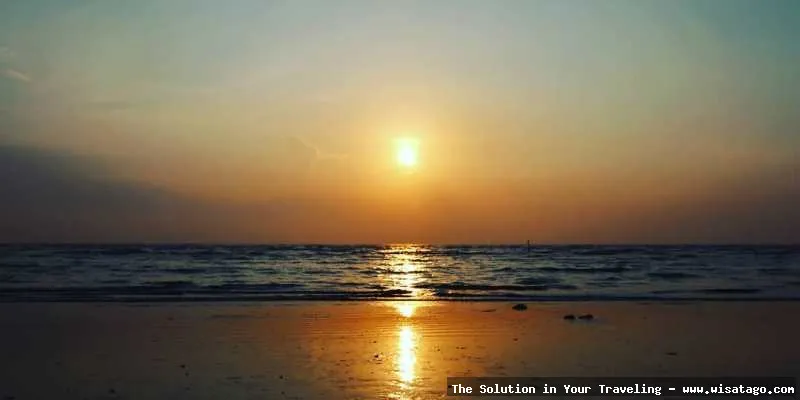 Wisata Pantai Samudera Baru yang indah