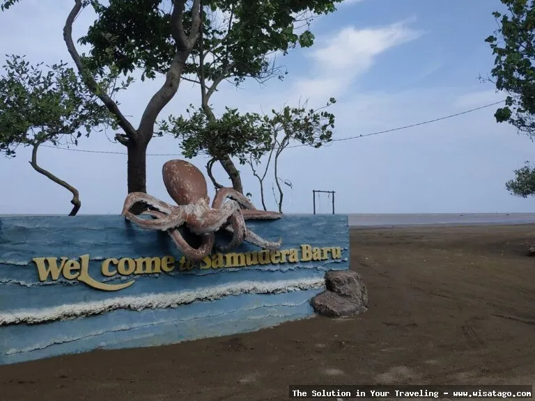 wisata Pantai Samudera Baru Karawang