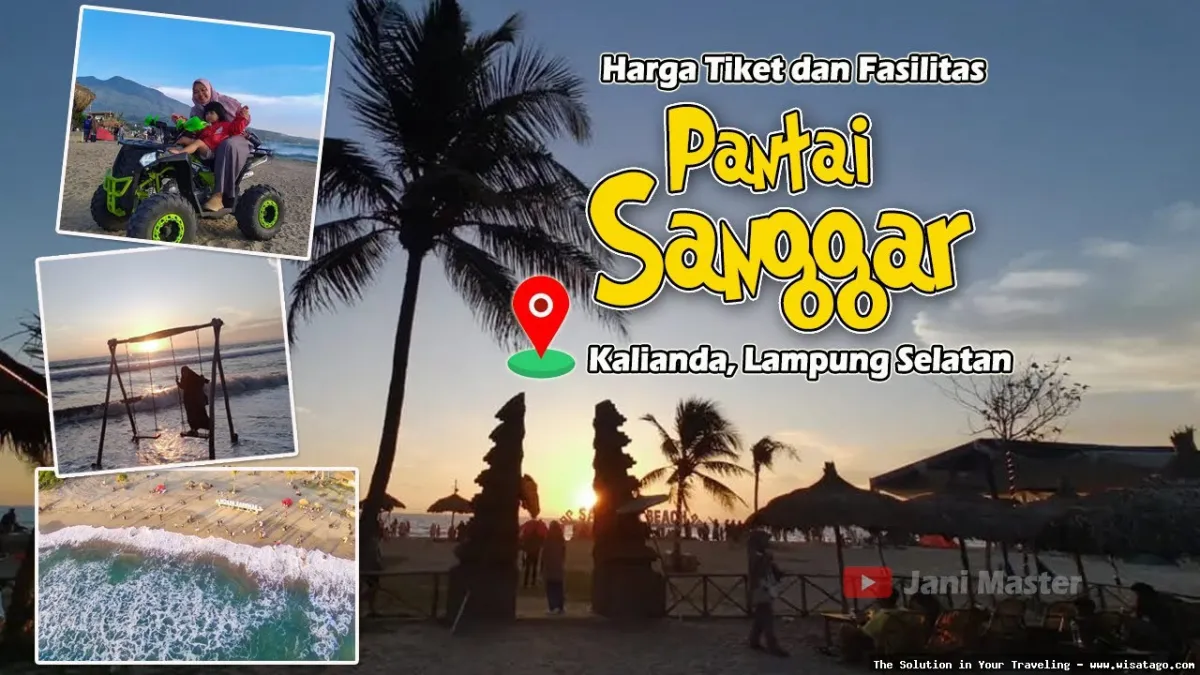 Wisata Pantai Sanggar yang mempesona.