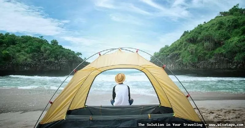 Wisata Pantai Sanglen, pasir putih eksotis