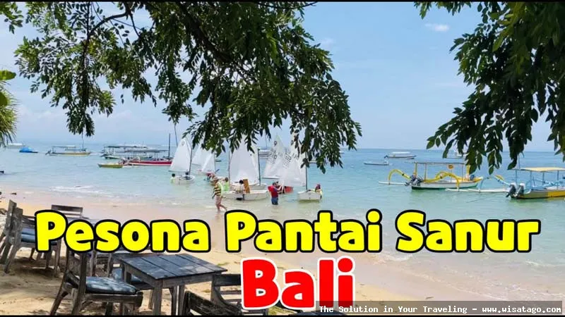 wisata Pantai Sanur Bali menawan