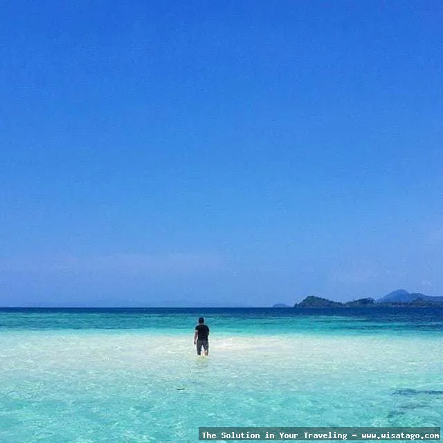 Wisata Pantai Sari Ringgung yang indah