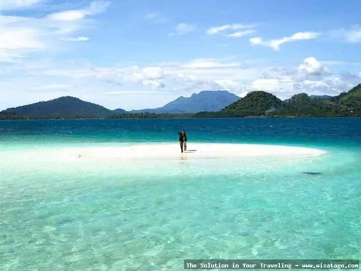 wisata Pantai Sari Ringgung yang indah