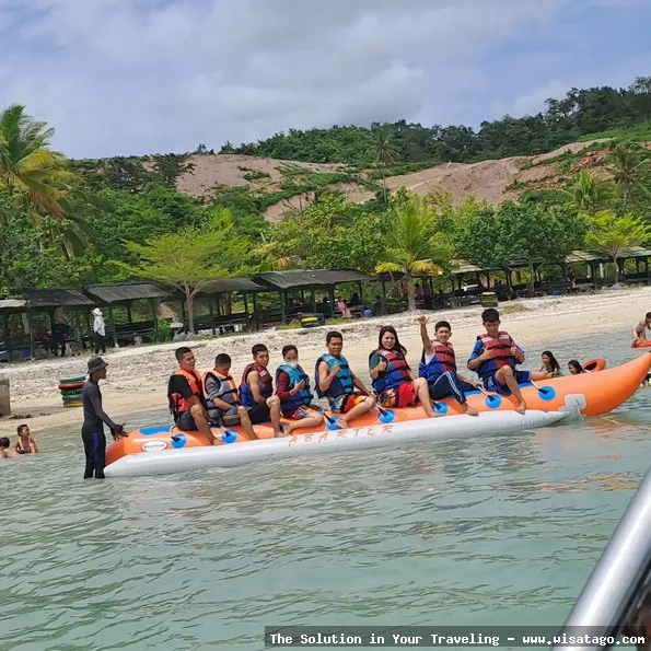 Wisata Pantai Sari Ringgung yang indah