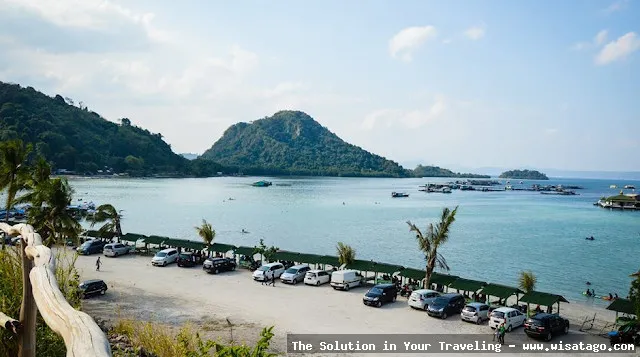 wisata Pantai Sari Ringgung yang indah