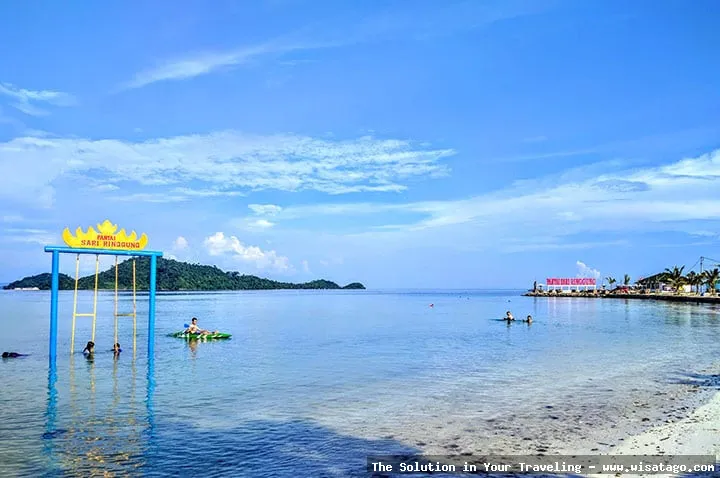 Wisata Pantai Sari Ringgung yang indah