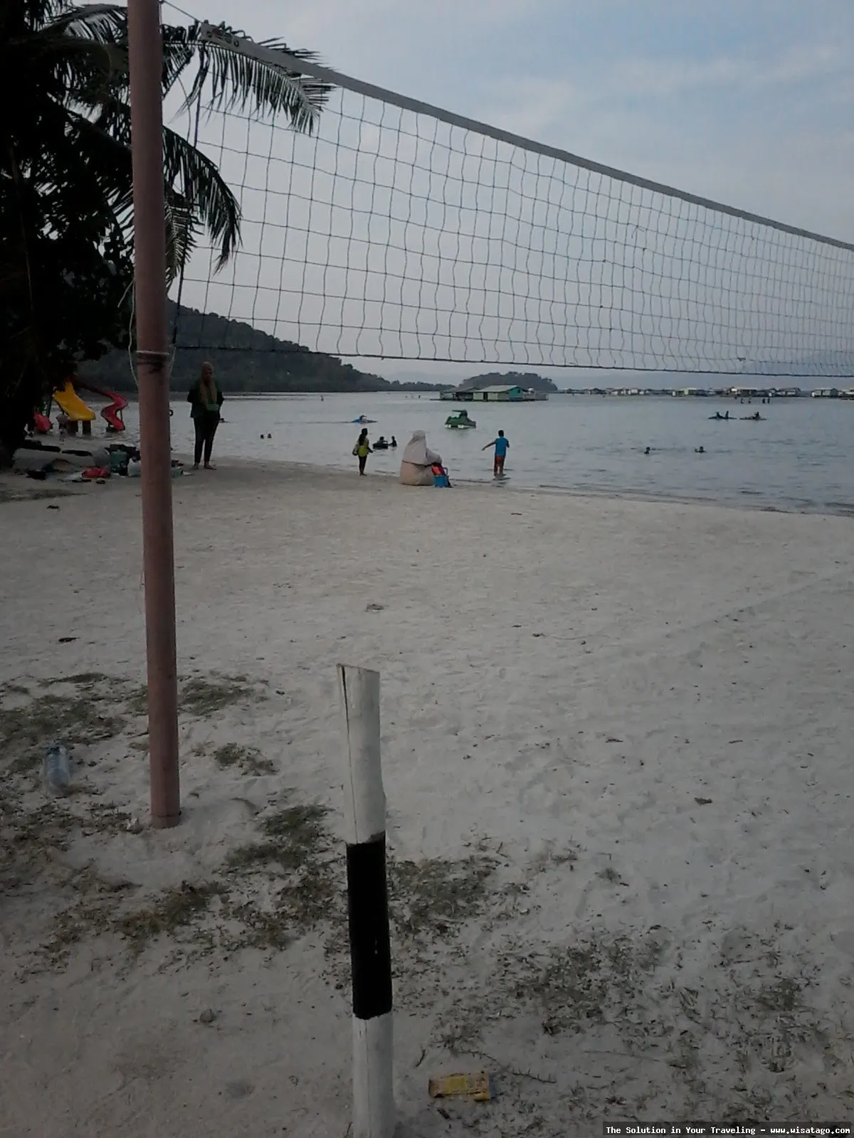 wisata Pantai Sari Ringgung yang indah