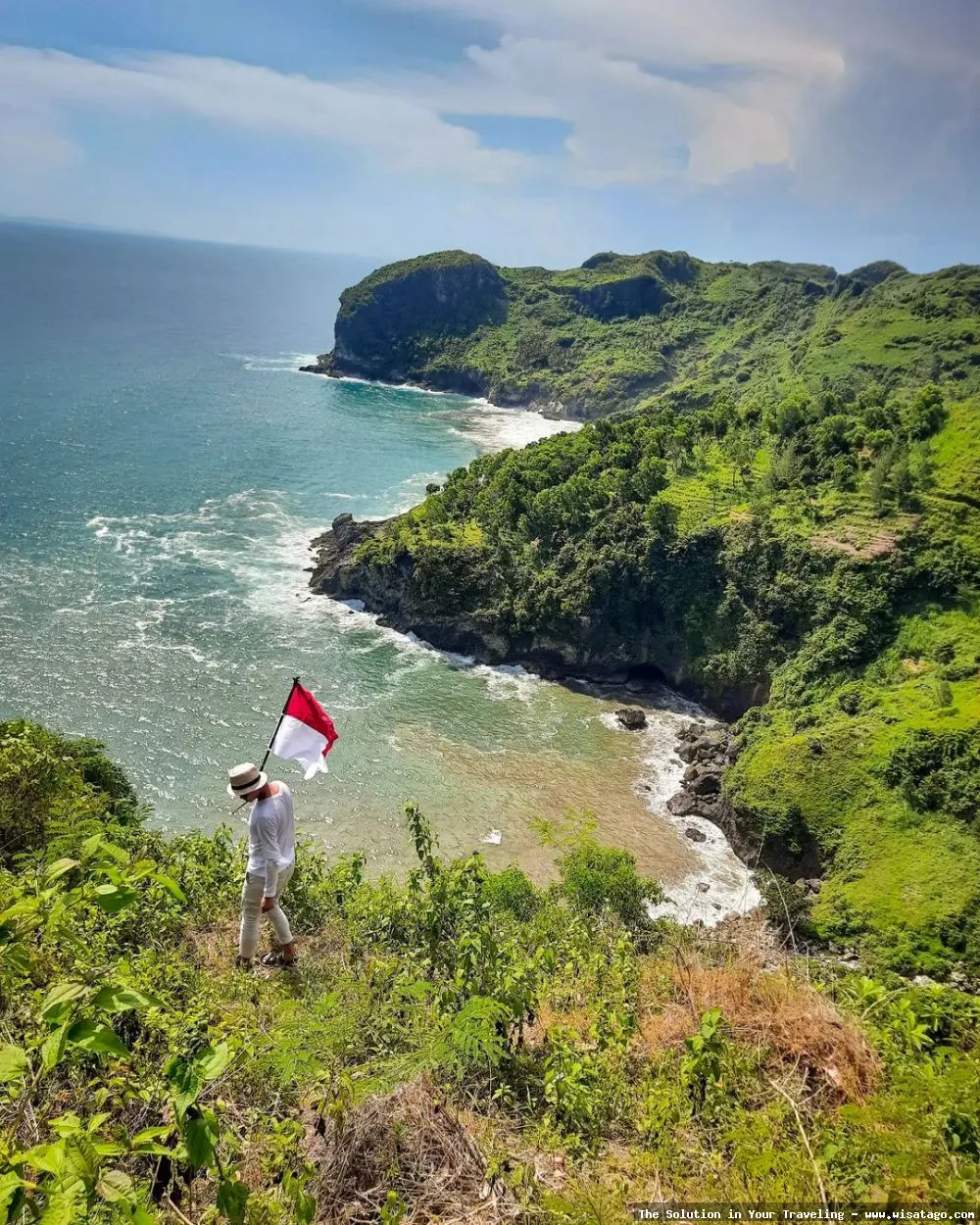 Wisata Pantai Sawang yang menawan.