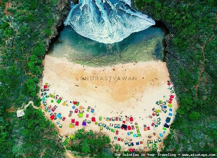wisata Pantai Sedahan Gunungkidul yang indah