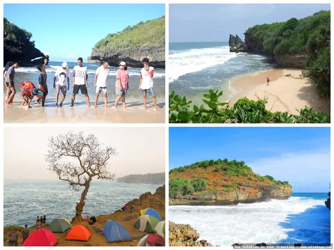 Wisata Pantai Sedahan Gunungkidul yang mempesona