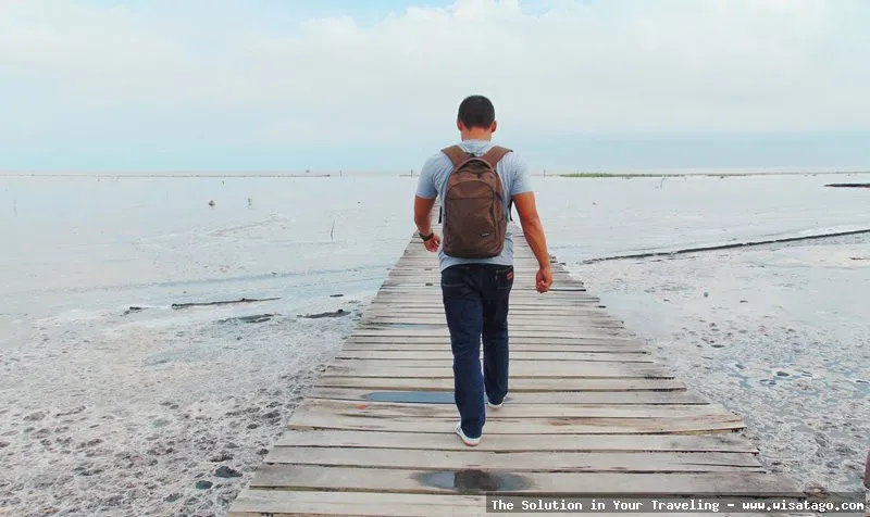 Wisata Pantai Selat Rangsang yang indah