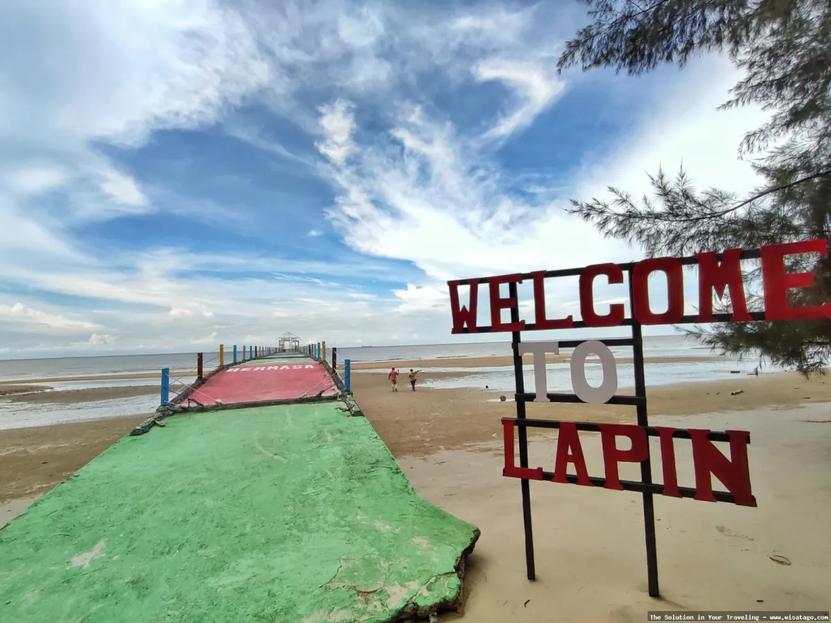 Wisata Pantai Selat Rangsang yang indah