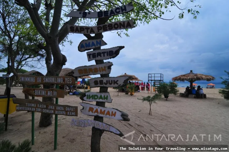 wisata Pantai Sembilan yang memukau