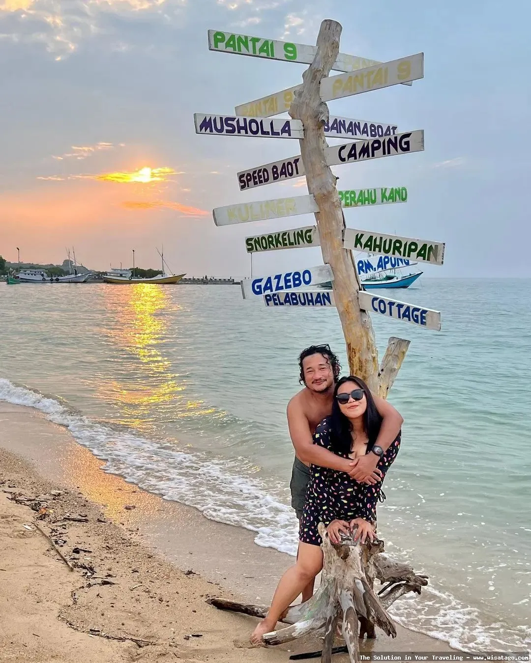 Wisata Pantai Sembilan yang mempesona