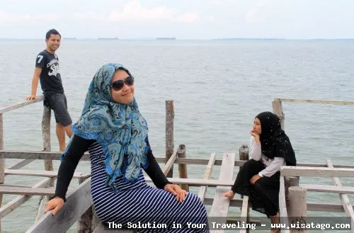Wisata Pantai Sembulang, pemandangan indah