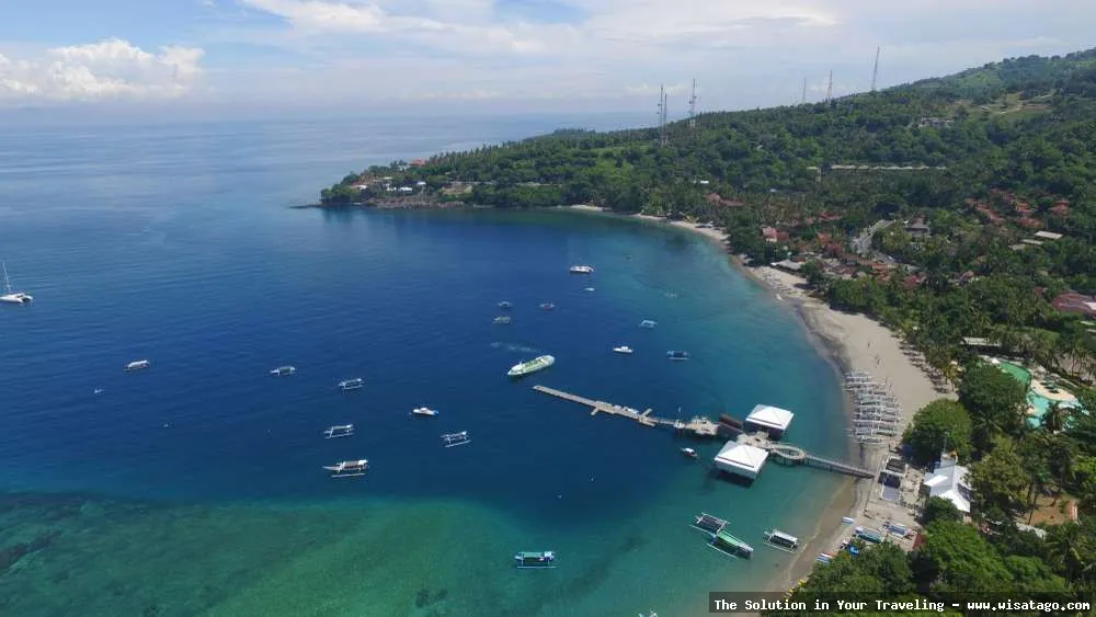 wisata Pantai Senggigi, pemandangan indah