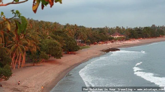 wisata Pantai Senggigi, pemandangan eksotis
