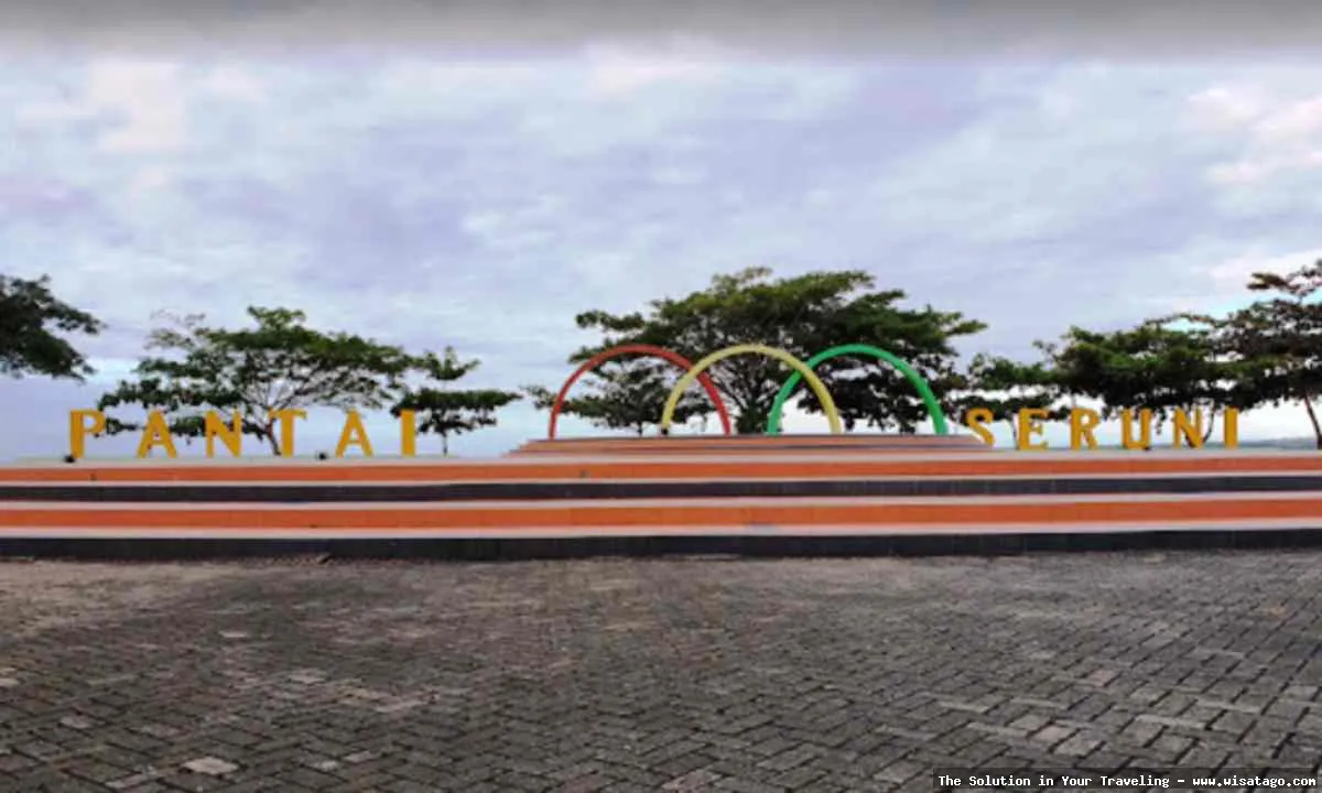 Wisata Pantai Seruni yang memukau.