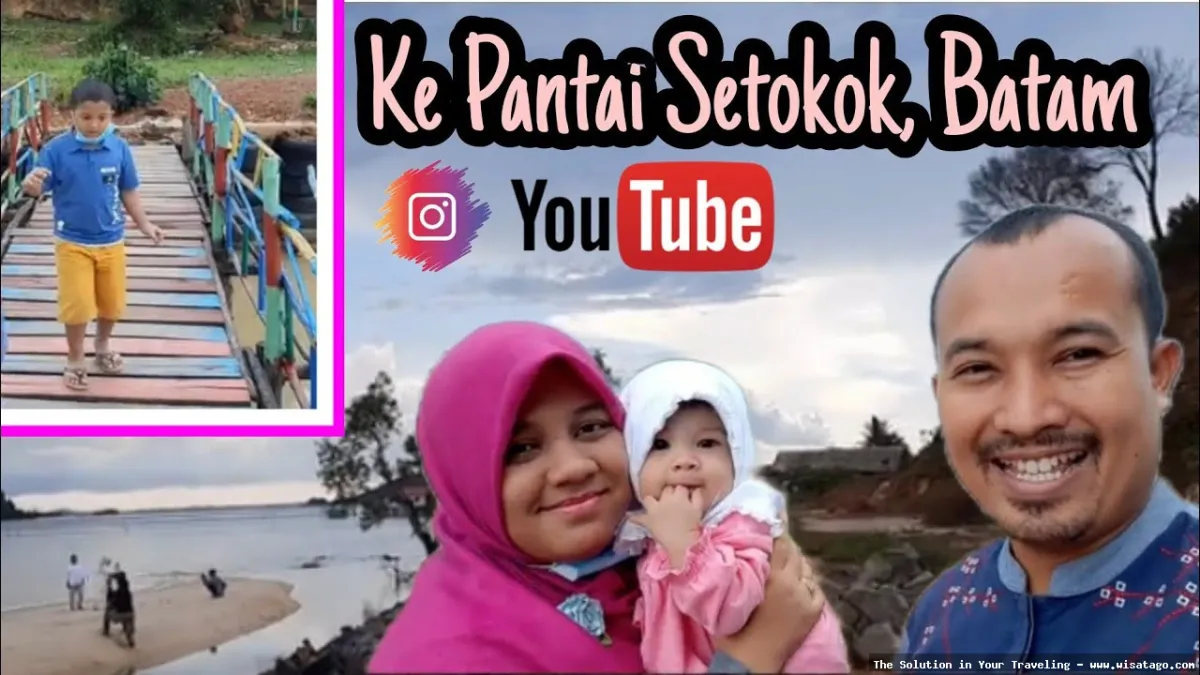 Wisata Pantai Setokok yang mempesona.
