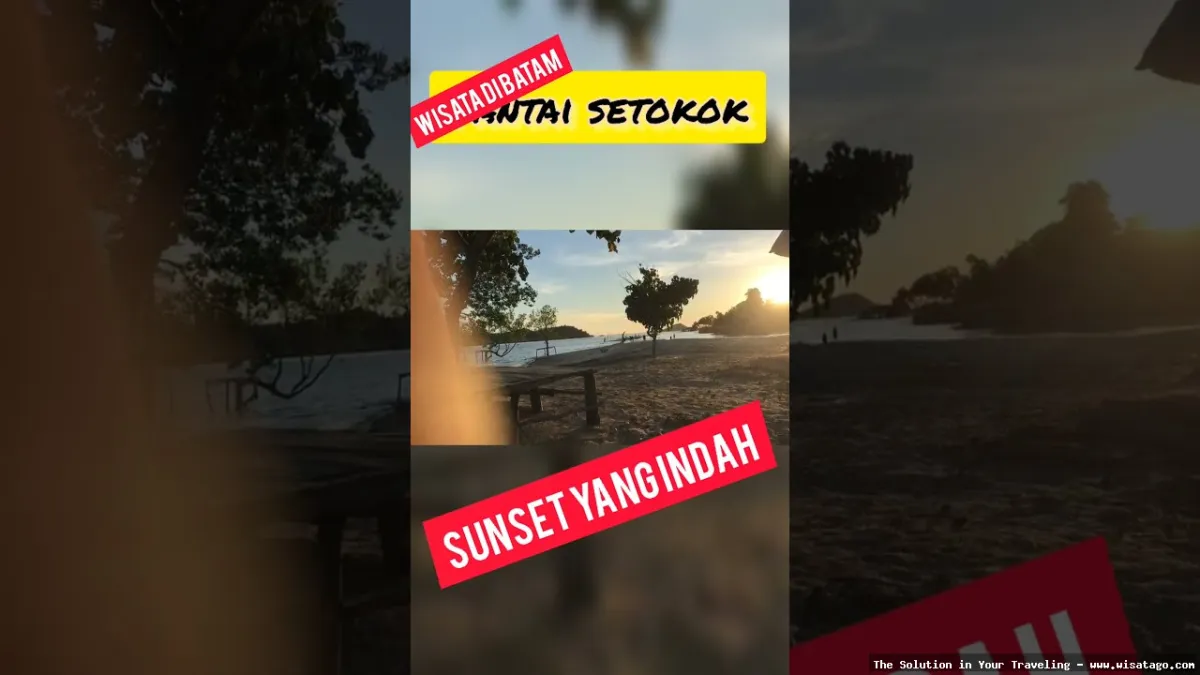 Wisata Pantai Setokok yang menawan hati