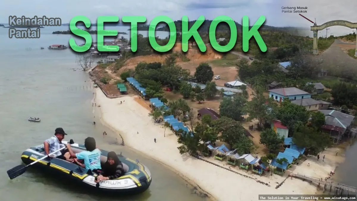 Wisata Pantai Setokok yang indah mempesona