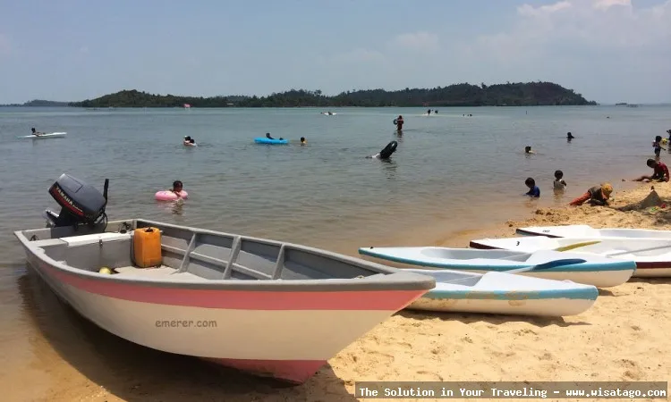Wisata Pantai Setokok yang mempesona.