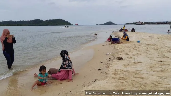 wisata Pantai Setokok, pemandangan indah