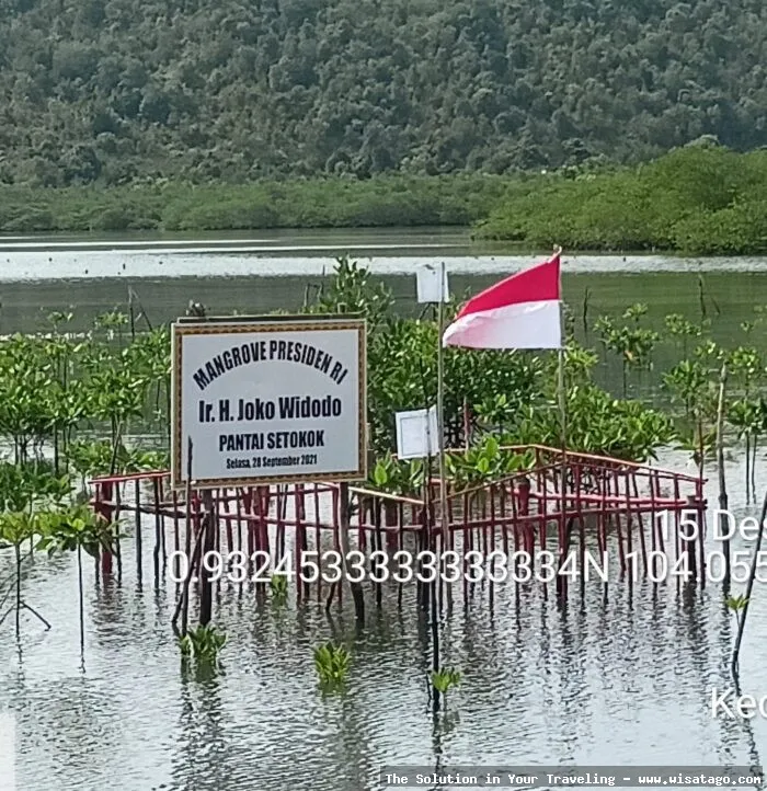 wisata Pantai Setokok, pemandangan indah