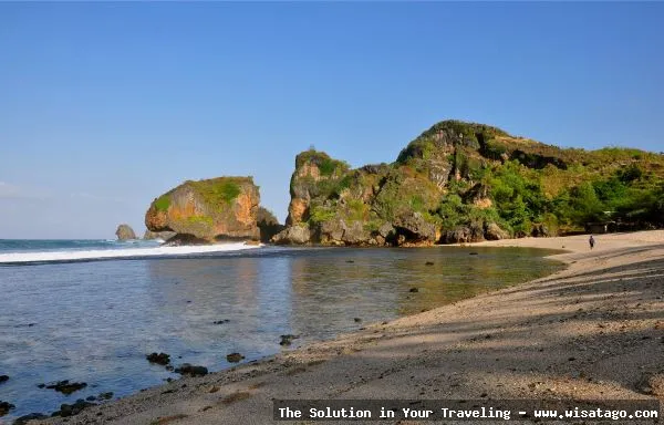 wisata Pantai Siung Gunungkidul yang indah