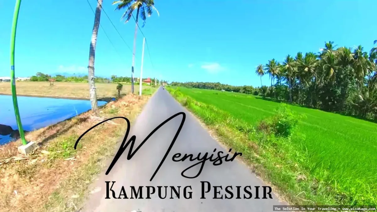Wisata Pantai Sobo yang menawan.