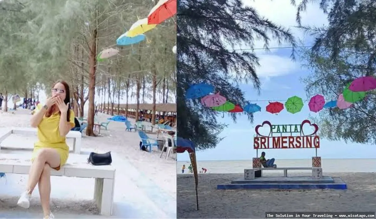 Wisata Pantai Sri Mersing yang indah