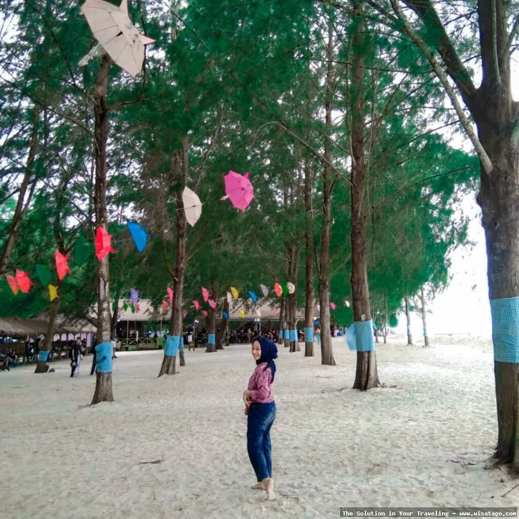 wisata Pantai Sri Mersing yang indah