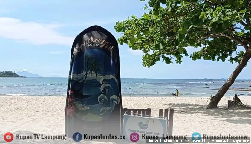 wisata Pantai Suak Baru yang indah