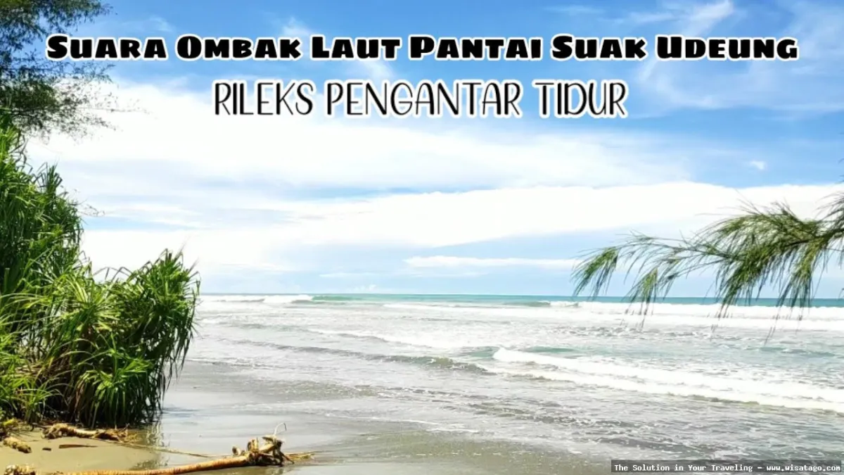 wisata Pantai Suak Baru yang indah