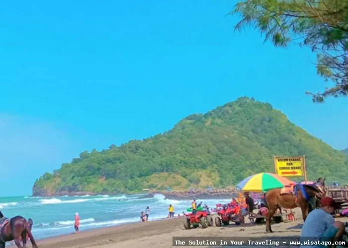 Wisata Pantai Suwuk yang mempesona.