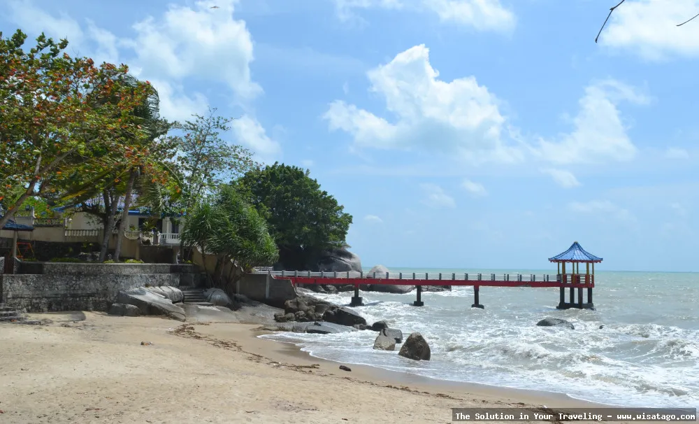 wisata Pantai Tanjung Bemban yang indah